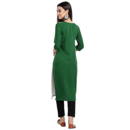 Image of Women's Crepe Straight Kurta