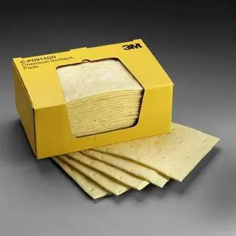 3M Chemical Sorbent Pad C-PD914DD, 9-1/4