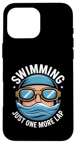 Swim Dad Just One More Lap Swim �X�}�z�P�[�X iPhone 16 Pro Max �p