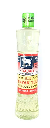 Cap Gajah Minyak Telon (Medicated Baby Oil), 180 ml