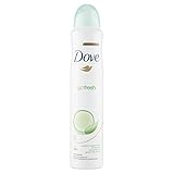 desodorante dove mujer aerosol Dove te ofrece una gama de antitranspirantes con esencias de cítricos y de pepino que refrescan, protegen y perduran durante todo el día