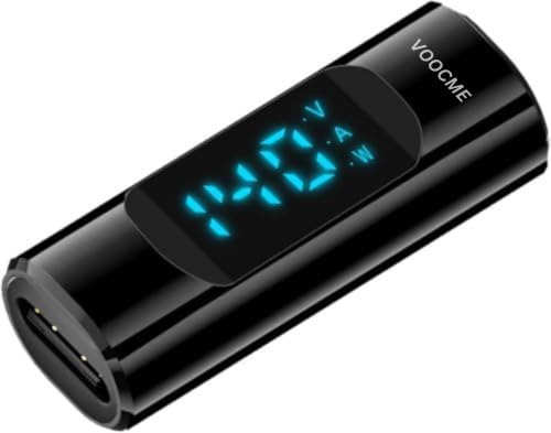 VOOCME USB C 4.0 Full Function Digital Display Adapter Coupler Type C 4.0 Female to Female Charging Monitor Connector,Display Voltage & Power,Support 40Gbps PD140W 8K@60Hz Thunderbolt 3/4,(VC-CPSMR)-image-43