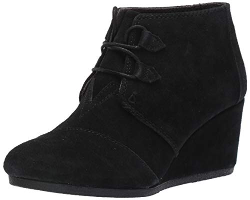 TOMS Black Suede Women's Kala Botie 10012955 (Size: 8.5)