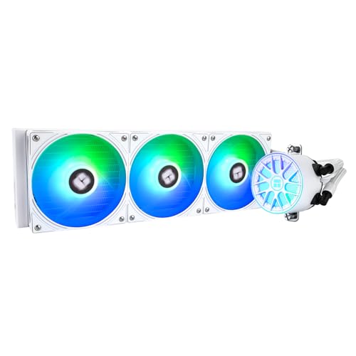 Image of Thermalright Aqua Elite 360 V6 ARGB White CPU Liquid Cooler | 360 Cooling Row Size, 3x120mm Water Radiator, AMD: AM4 /AM5, Intel LGA115X /1200 /1700 /1851, AIO CPU Cooler
