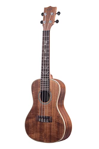 Kala KA-SA-C Solid Acacia Series Concert Ukulele – Satin Natural - Les Beatles, Paul McCartney, John Lennon, RIngo Starr, George Harrison Kala KA-SA-C Solid Acacia Series Concert Ukulele - Satin Natural – Image 5