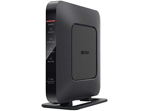 Amazon | バッファロー WSR-1166DHP4-BK 無線LAN親機 11ac/n/a/g