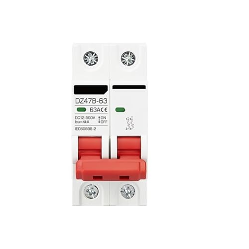 Disyuntor bateria coche 12V 24V 48V con proteccion polo positivo negativo DZ47