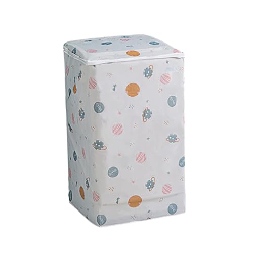 Angoily 1個 洗濯機カバー ポータブル洗濯機 ポータブルウォッシャーカバー ポータブル衣類洗濯機 洗濯機のトップカバー オールラウンドマシンカバー ドライヤーカバー ペバ Colorful