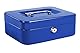 Kippen 10033B4 Geldkassette Blau, Maße: 300 x 240 x 90 mm