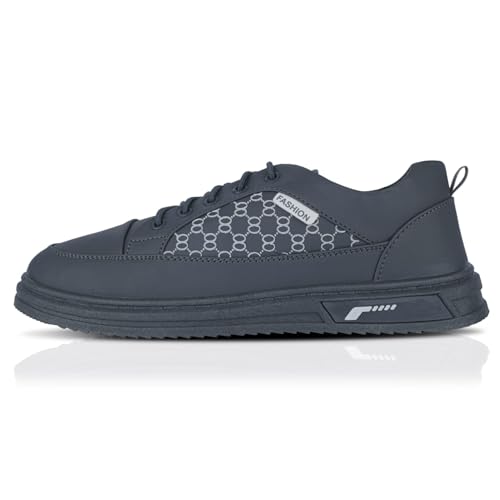 Image of Shoes for Men Casual Fashion Sneakers with Mesh Breathable Upper Non-Slip Rubber Sole, Stylish, Exclusive Trendy Sports Running Shoes (Multicolours)