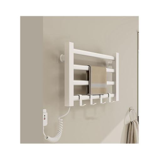 Radiateur sèche-serviettes électrique blanc mural économie d'énergie