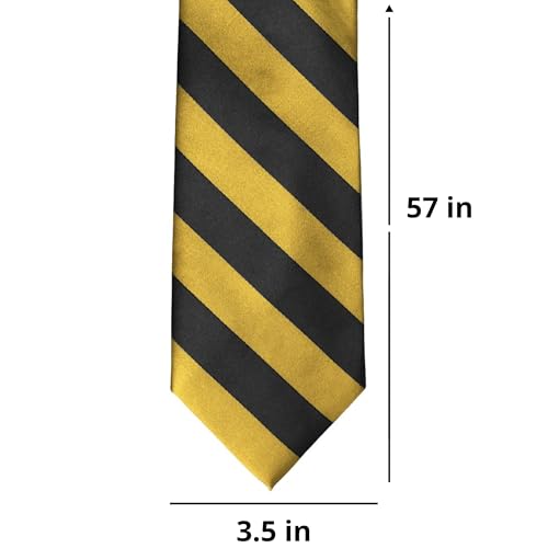 Image of tiemart Men's Striped Tie Standard Length