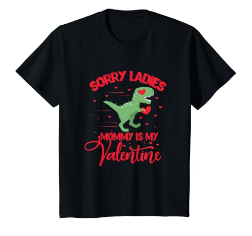 Enfant Saint Valentin Sorry Ladies Mommy Is My Valentine T-Shirt