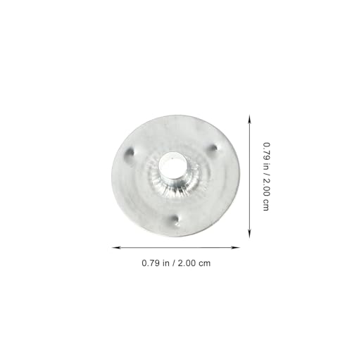 50 pzas Base de Mecha para Velas con Clips de Hierro miniatura 2