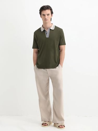 Image of Rare Rabbit Regular fit Plain Polo