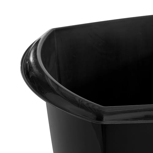 Caneca de basura plástica grande para cocina 10 galones miniatura 5