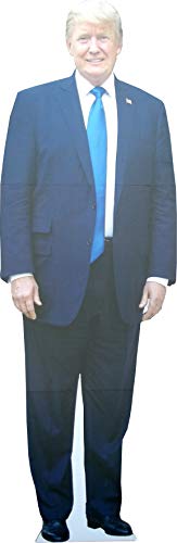 aahs!! Engraving Donald Trump Stand Up | Cardboard Cutout | 6 feet Life Size Standee Picture Poster Photo Print of President (Trump Smiling Life-Size)