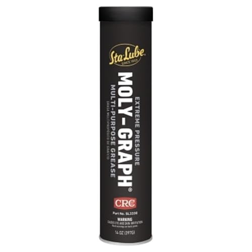 CRC SL3330 MOLY-GRAPH EXTREME PRESSURE MULTI-PURPOSE LITHIUM GREASE, 14 WT OZ (Set of 10/EA)