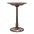 Alpine Corporation | 28" Bronze Outdoor Pedestal Birdbath with Scrollwork Base and Ground Stakes — Elegant Garden Décor, Durable Weather-Resistant Design for Lawn, Patio, or Yard