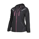 Article certifié waterproof North Ways Blouson Florence Noir Et Fuchsia