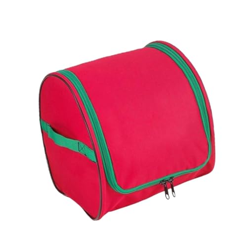 HouseVibe Bolsa de Almacenamiento para Luces Navideñas, Organizador de Tela Oxford Resistente al Desgarro, 11.02 x 11.34 x 9.45 Pulgadas