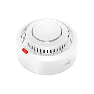 DEVELE Tuya Smart Wifi Rookmelder Rook Detectie Sensor Met Vervangbare Batterij & Stilte Knop App Afstandsbediening Hoge…