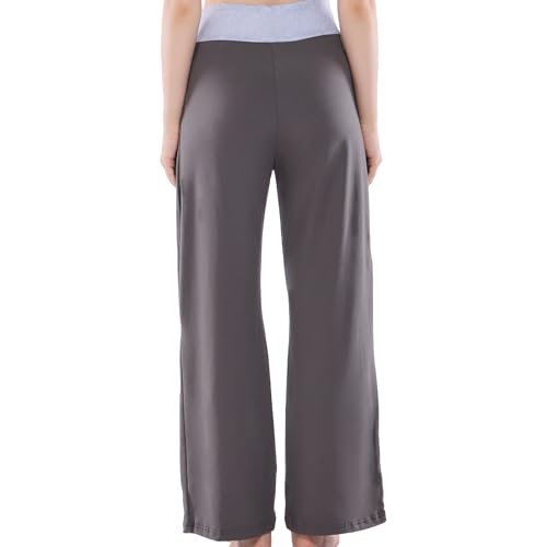 Image of NEWCOSPLAY Women's Comfy Pajama Pants Casual Drawstring Palazzo Lounge Wide Leg Pants