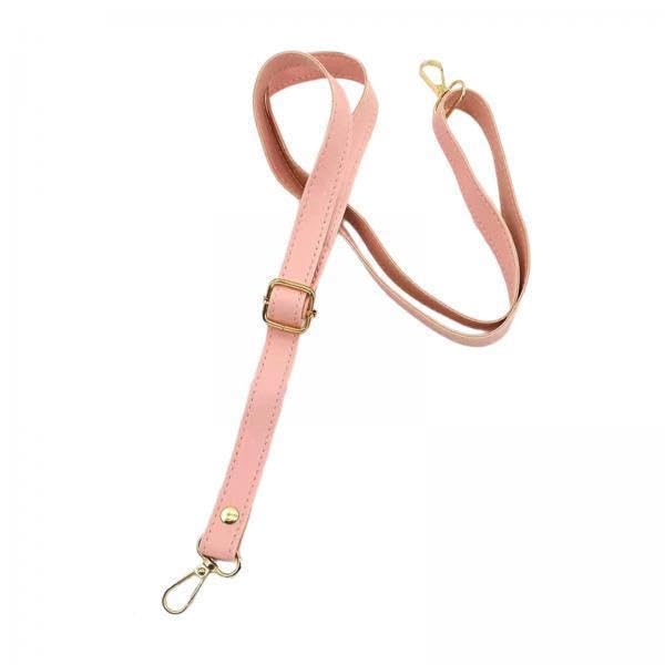 2xShoulder Bag Strap PU Leather Simple Fashion for Women Crossbody Purse Strap Pink|Handbag Accessories-image-28