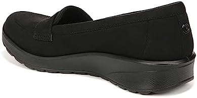 BZees Women's Gamma Slip On Comfort Loafer Flat Black 7 M | Image 4