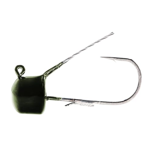 Z-MAN FJHW110-01PK5 3070-0719 Finesse Shroomz Fishing Equipment, Green Pumpkin, One Size