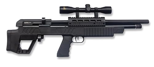Commodore-S .22 PCP Underlever Air Rifle Combo