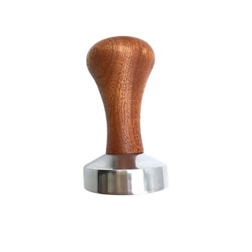 LXZNRQU Martillo De Manipulación De Café En Polvo, Distribuidor De Café Con Mango De Madera For Prensar Café Y Tapete For Café Expreso, Máquina De Manipulación De Martillo En Polvo(58mm)