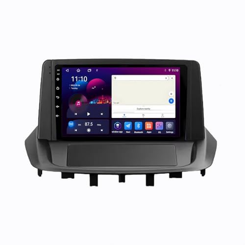 Radio coche 2 DIN Renault Fluence 1 (2009-2017) 4 Nuclear 2G+32G con cámara trasera