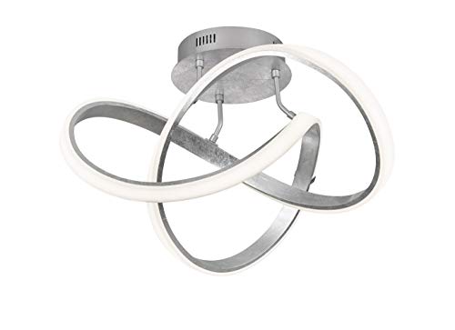 Preisvergleich Produktbild Wofi Deckenleuchte Indigo Blattsilber 1flg