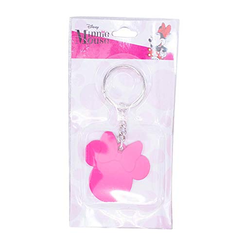 Chaveiro Rosa Rosto Minnie - Disney