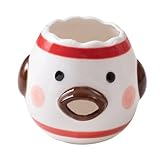 CIYODO 1pieza Separador De Yemas y De De Cerámica Herramienta De Cocina Para y Repostería Filtro De Diseño Divertido De Limpiar Para Chefs y