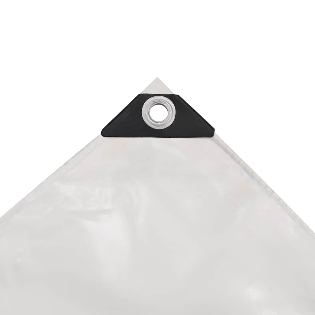 Plandeka okryciowa 650 g/m powlekana PCW, 3 x 3 m, biała
