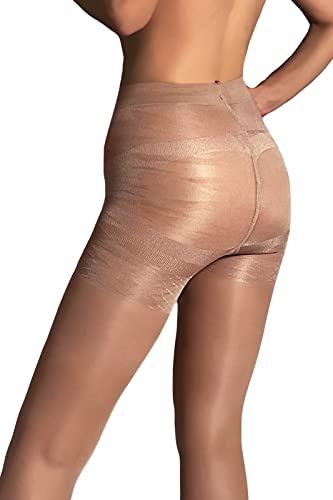 Mila Marutti Shaping Tights for Women | Sheer Slimming Pantyhose | Butt Lifting Nylons Stockings - Made in EU2