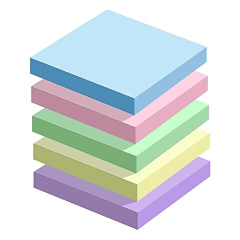 Remarks Color Sticker Remarks Adhesive Remarks Self Adhesive Super Adhesive 76 mm x 76 mm Office Supplies 500 Sheets 5 Colors Cover