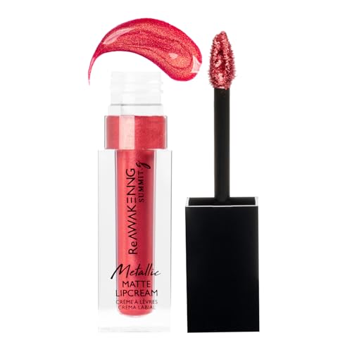 Summit G Metallic Liquid Matte Lip cream, Long Lasting Matte Finish Lipstick, Vitamin E Enriched