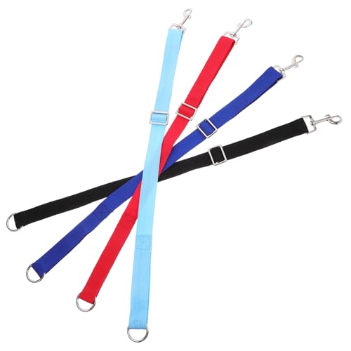 Milisten 4 Peças De Cabides De De Balde De Cavalo De Balde Ajustável Laços De Reboque De Cavalo De N
