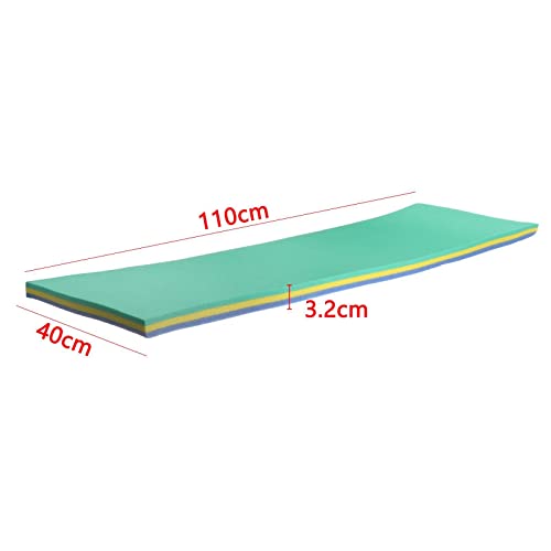 Colchão flutuante de espuma de natação, cama de cobertor de água flutuante para piscina infantil, ta