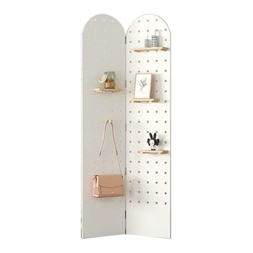 Cloison de séparation pliable en panneau perforé pour bureau et salon