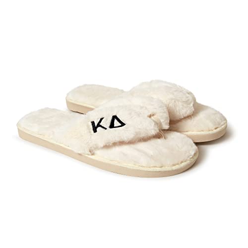 Sorority Shop Kappa Delta Fuzzy Slippers Women
