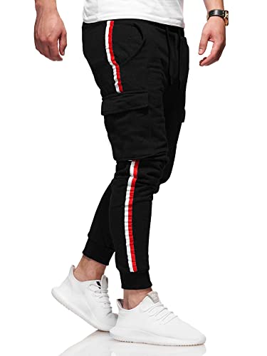 Image of BLIVE Men's Cotton Blend Joggers | Regular Fit Trackpant