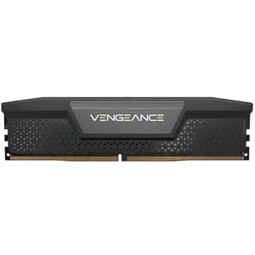 CORSAIR Memória Vengeance DDR5 RAM 16GB (1x16GB) 5200MHz CL40-40-40-77 1,25V AMD Expo Intel XMP 3.0 Desktop Computer Memory – Cinza (CMK16GX5M1B5200Z40)