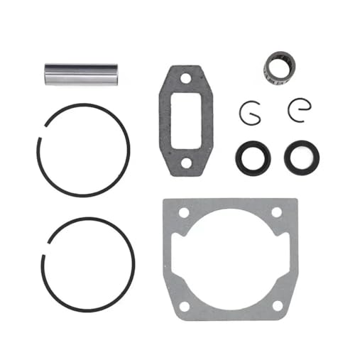 Cylindre piston 45mm tronçonneuse résoudre perte compression moteur 52cc