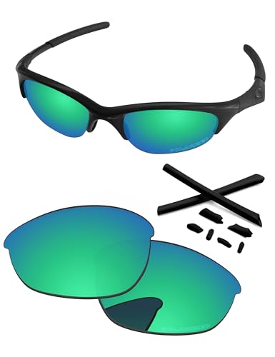 PapaViva �Ό� ���������Y �S���L�b�g�t�� For Oakley Half Jacket �O���[��