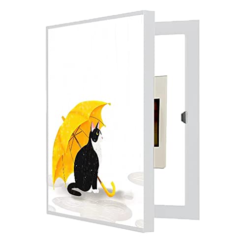 Couvercle de panneau électrique pour une décoration de couloir épurée
