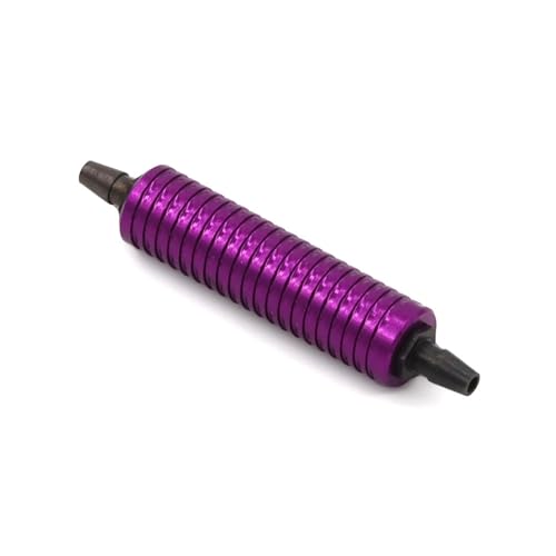 HERAUMB HSP 80119 Fuel Tank Air Cooler Back Pressure for 1/8 1/10 Model RC Nitro Car Hpi Savage Revo Buggy(Purple)